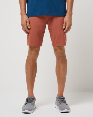 Tech Chino Print Short 8In